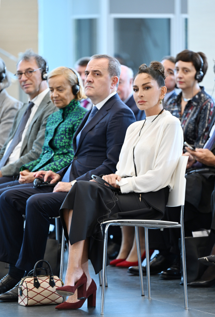 President Ilham Aliyev, First Lady Mehriban Aliyeva, and President Sergio Mattarella attend opening of first academic buildings of Italy-Azerbaijan University (PHOTO/VIDEO)