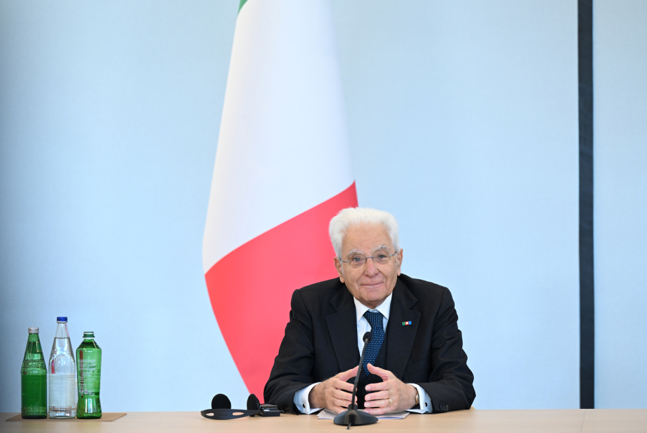 Italy is proud to participate in this initiative together with Azerbaijan - Sergio Mattarella