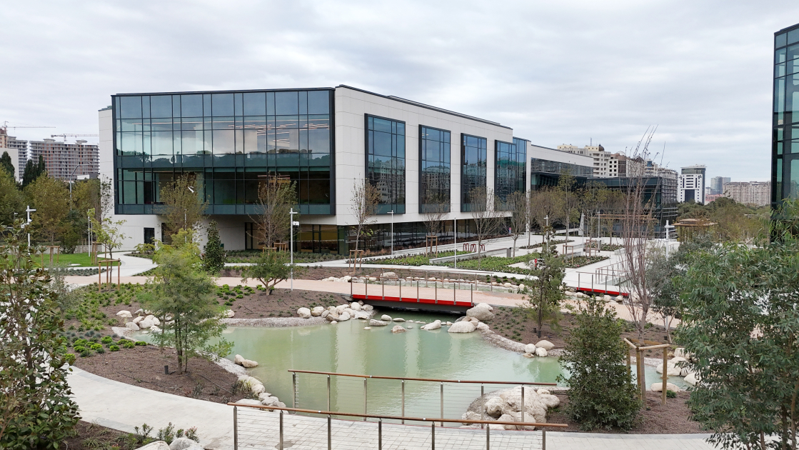 President Ilham Aliyev, First Lady Mehriban Aliyeva, and President Sergio Mattarella attend opening of first academic buildings of Italy-Azerbaijan University (PHOTO/VIDEO)