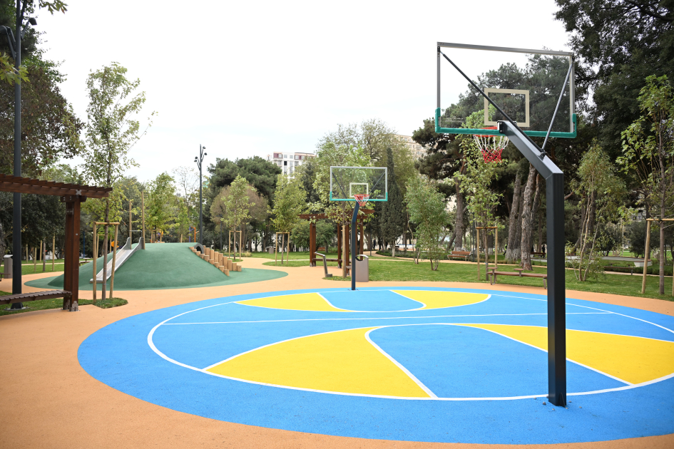 President Ilham Aliyev, First Lady Mehriban Aliyeva inaugurate new park in Baku's Narimanov district (PHOTO)