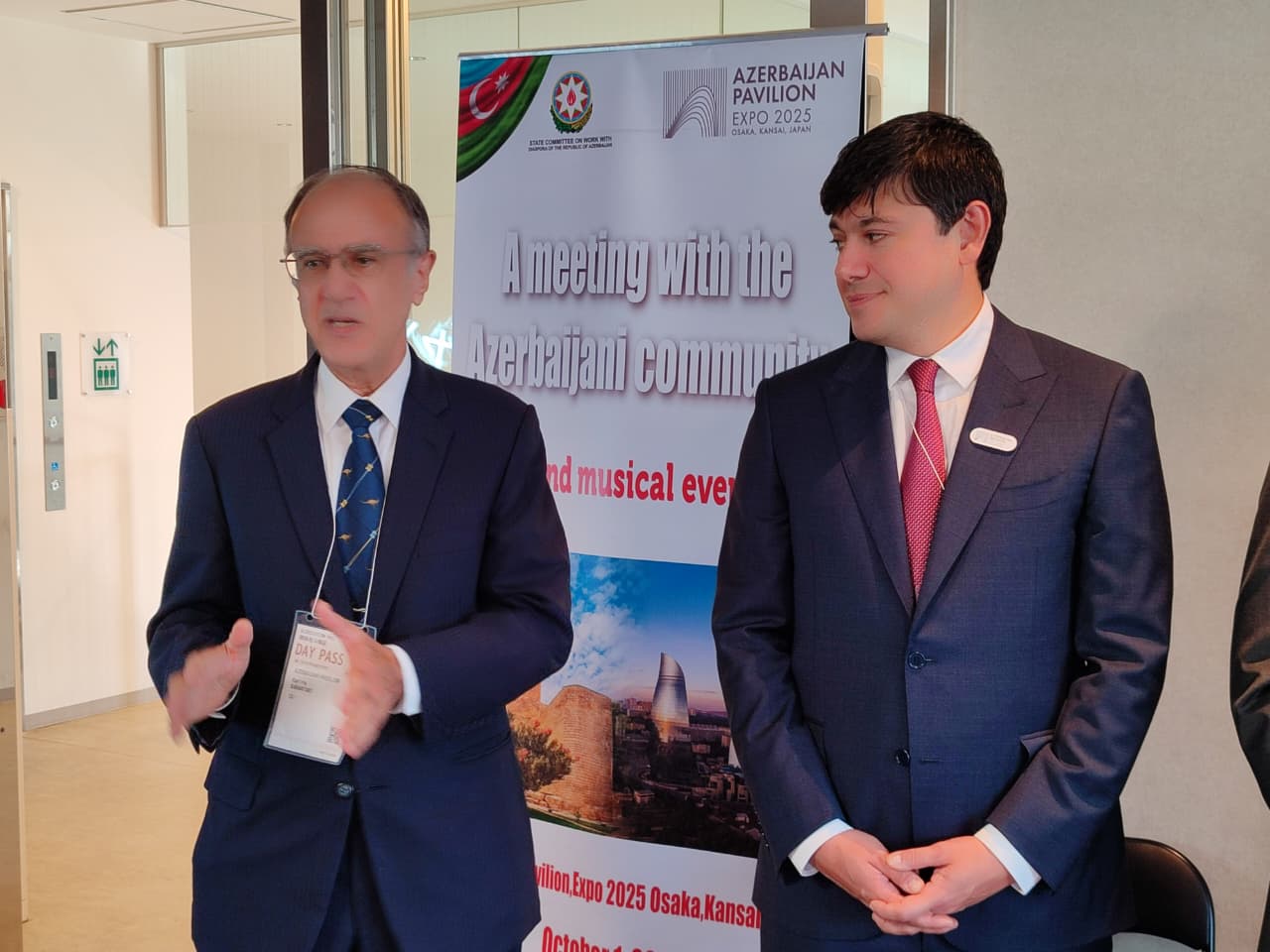 Azerbaijani diaspora committee's chief meets with compatriots in Japan (PHOTO)