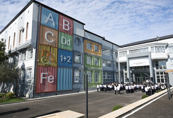 Heydar Aliyev Foundation revives historic school with major overhaul (PHOTO/VİDEO)