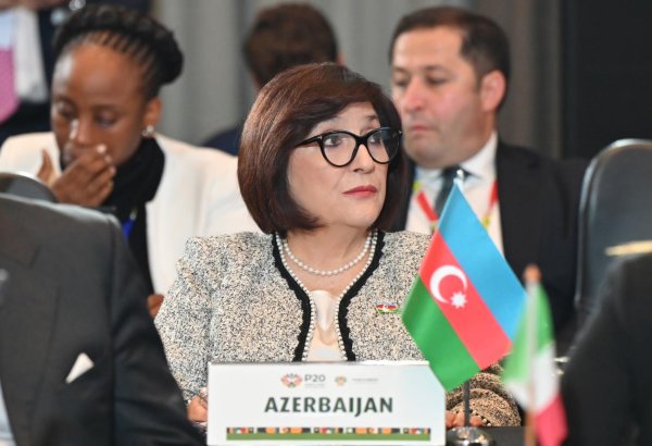 Azerbaijani Parliament speaker addresses G20 Parliamentary Speaker' Summit in South Africa