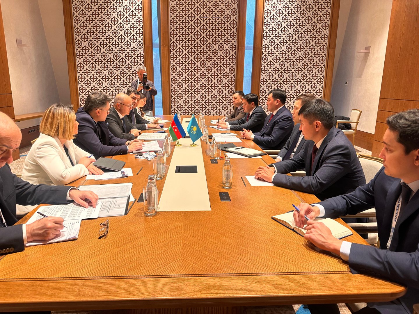 Azerbaijan's Energy Minister makes rounds in Astana with high-level meetings (PHOTO)