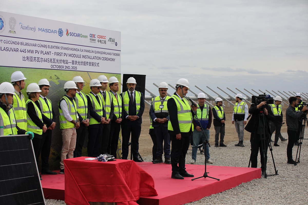 New solar energy project phase kicks off in Azerbaijan’s Bilasuvar (PHOTO)