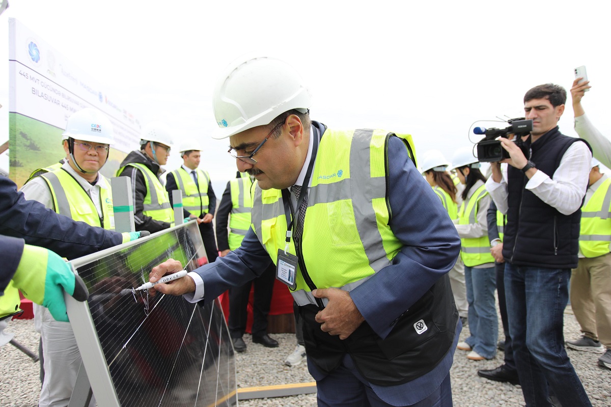 New solar energy project phase kicks off in Azerbaijan’s Bilasuvar (PHOTO)