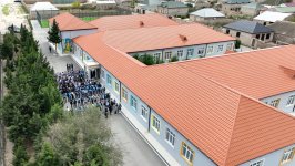 Azerbaijan commissions new school building in Baku's Khazar district (PHOTO)