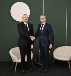 President Ilham Aliyev meets with Prime Minister of Netherlands in Copenhagen (PHOTO/VIDEO)