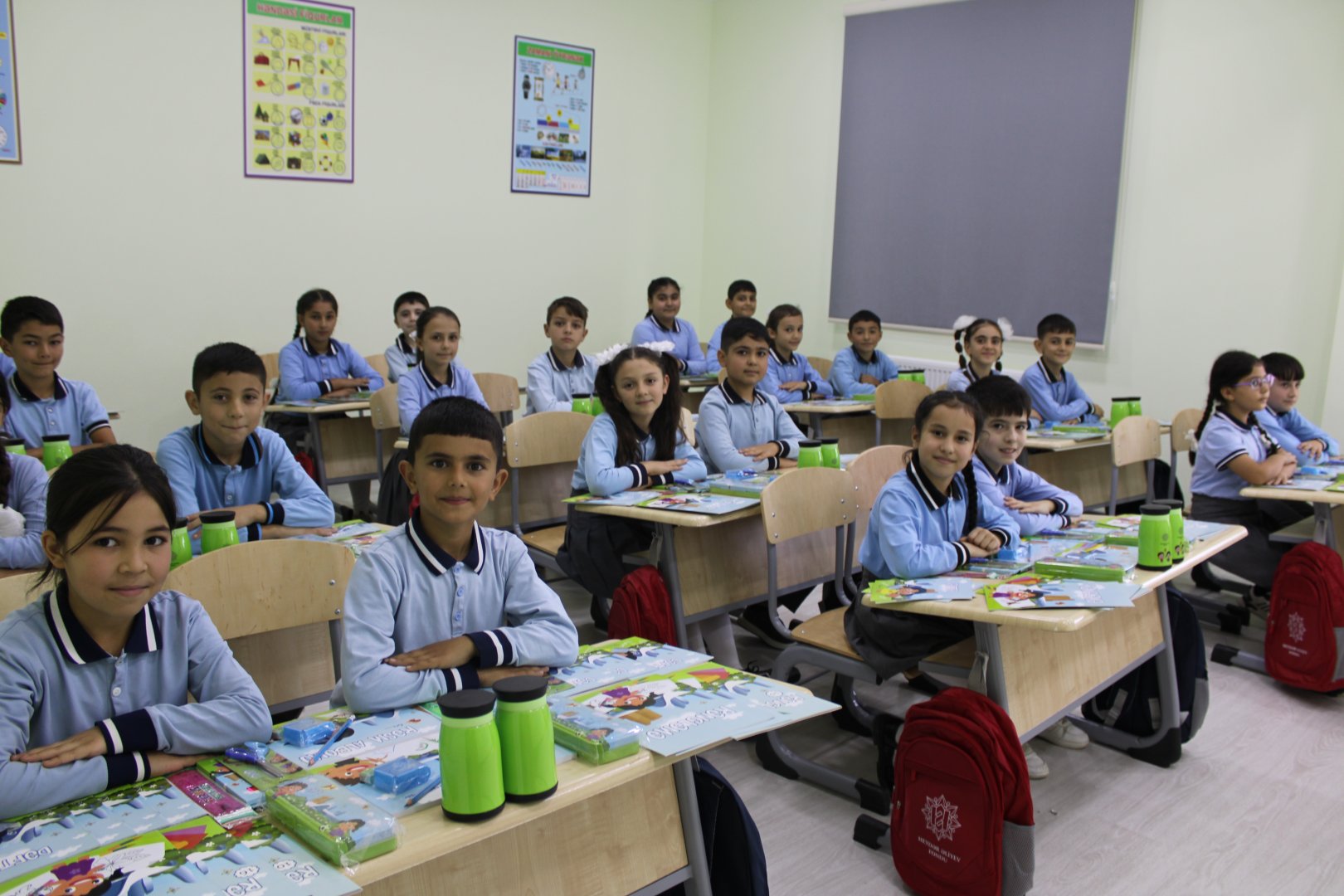 Heydar Aliyev Foundation launches modern school facility in Samukh (PHOTO)