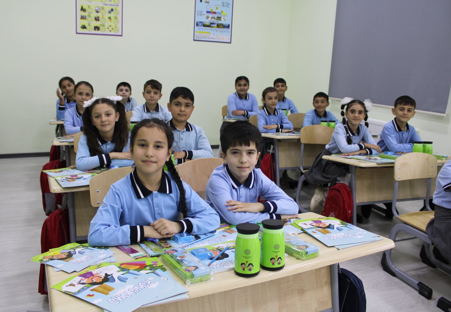 Heydar Aliyev Foundation launches modern school facility in Samukh (PHOTO)