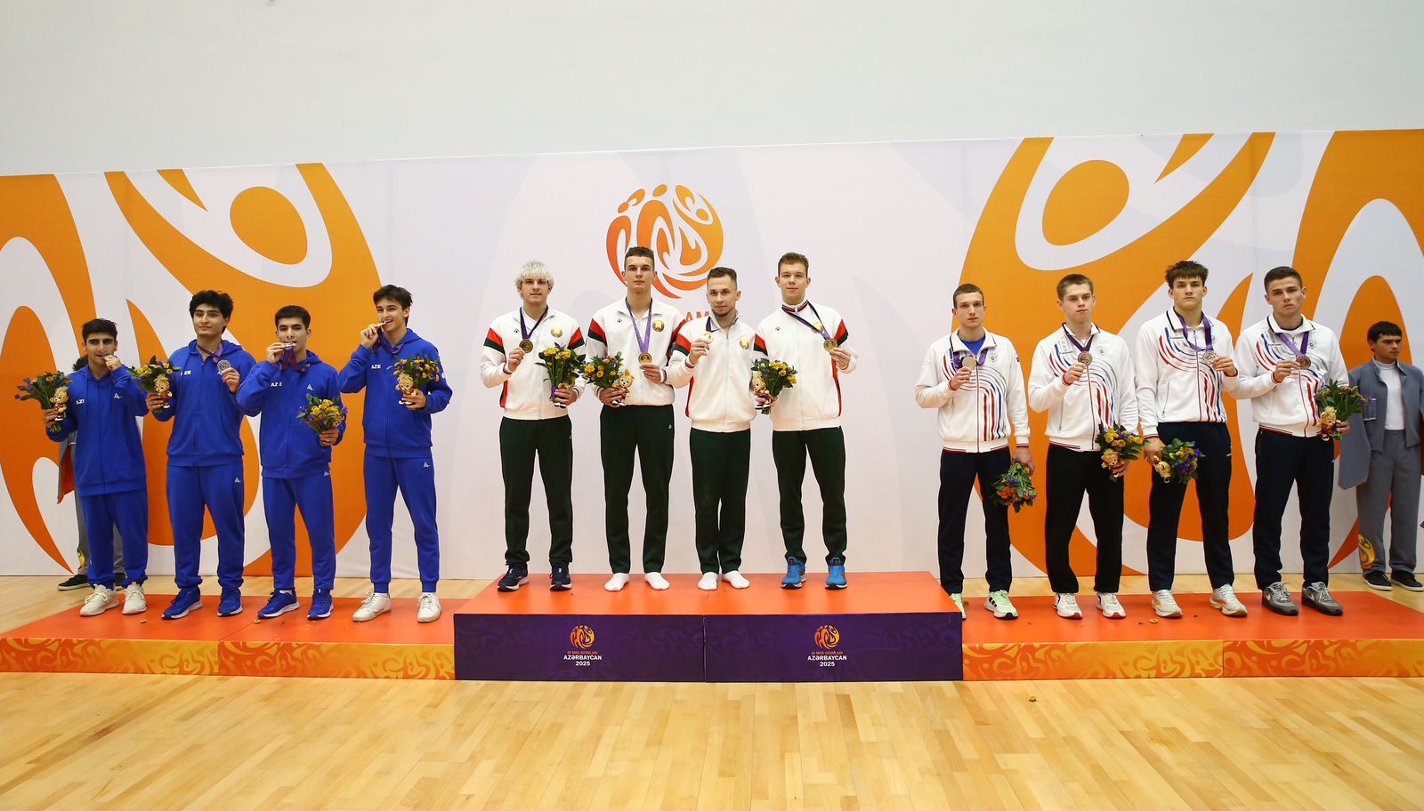 CIS Games: Azerbaijan's trampoline gymnastics team wins silver medal (PHOTO)