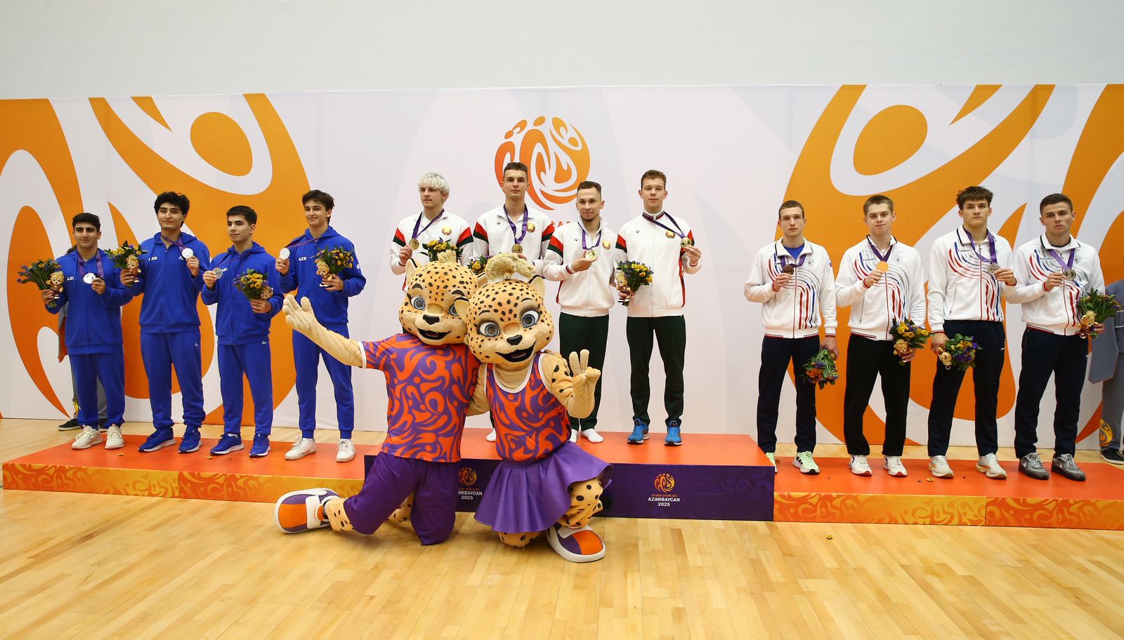 CIS Games: Azerbaijan's trampoline gymnastics team wins silver medal (PHOTO)