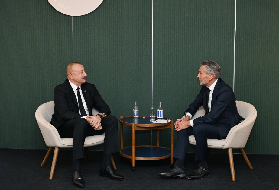 President Ilham Aliyev meets with Prime Minister of Netherlands in Copenhagen (PHOTO/VIDEO)