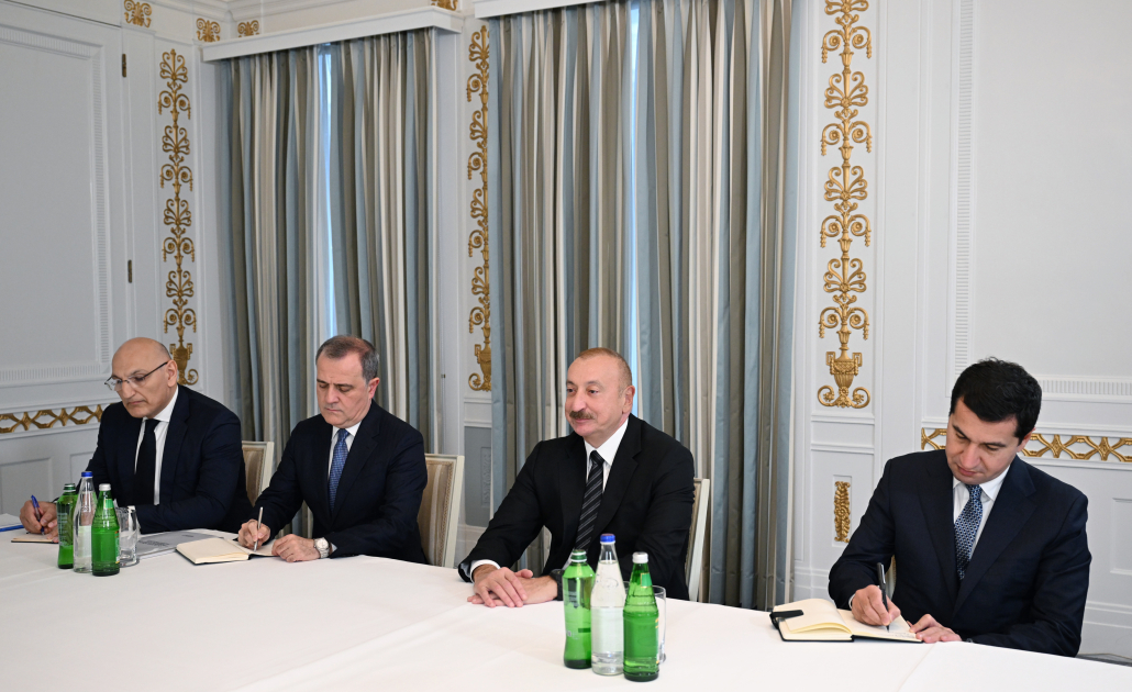 President Ilham Aliyev meets with Moldovan President in Copenhagen (PHOTO)