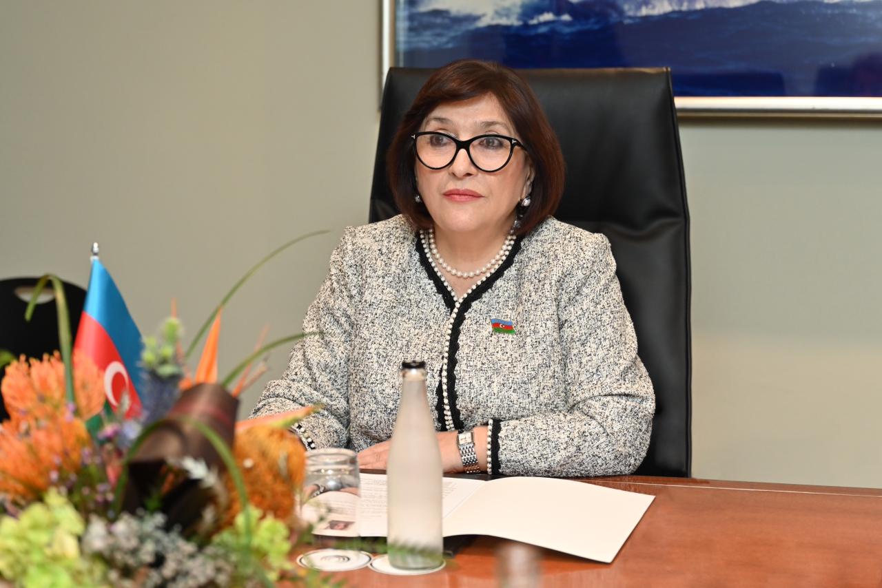 Azerbaijani Parliament speaker meets Spanish president of Congress of Deputies (PHOTO)