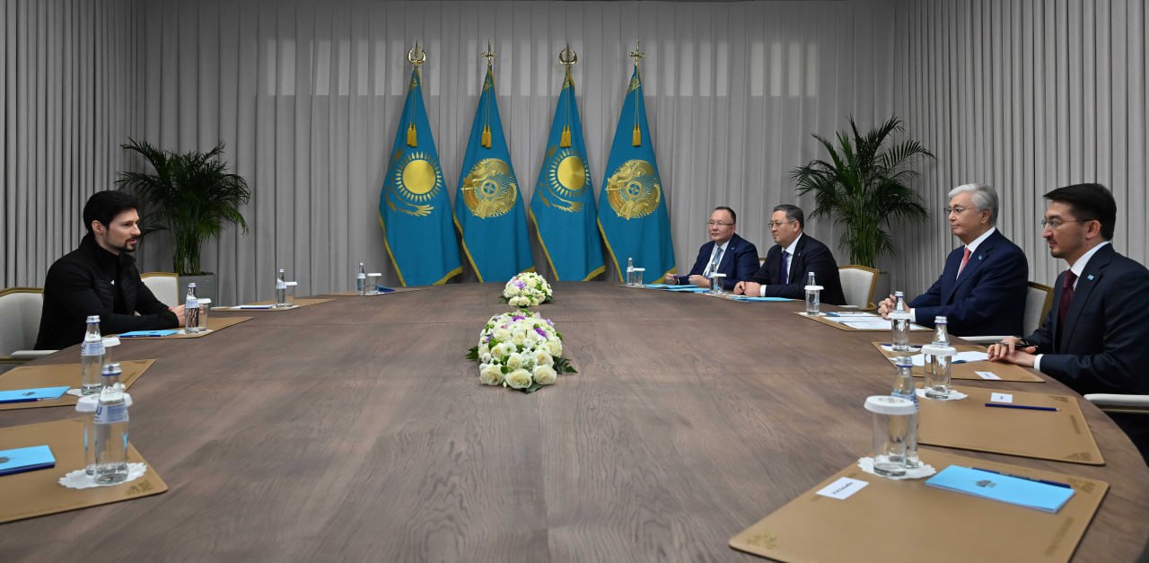 Kazakhstan, Telegram discuss AI, education, cybersecurity co-op