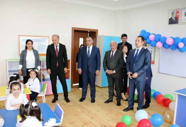 Azerbaijan rolls out school built by Heydar Aliyev Foundation in its Jalilabad (PHOTO)