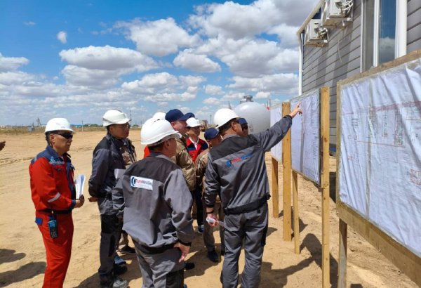 Kazakhstan launches gas project at its Tuzkol field