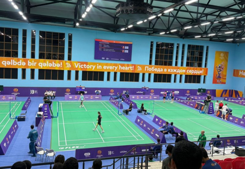 Azerbaijani badminton team finishes III CIS Games with seven medals