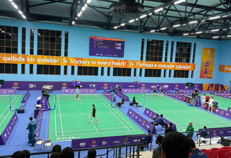 Azerbaijani badminton team finishes III CIS Games with seven medals
