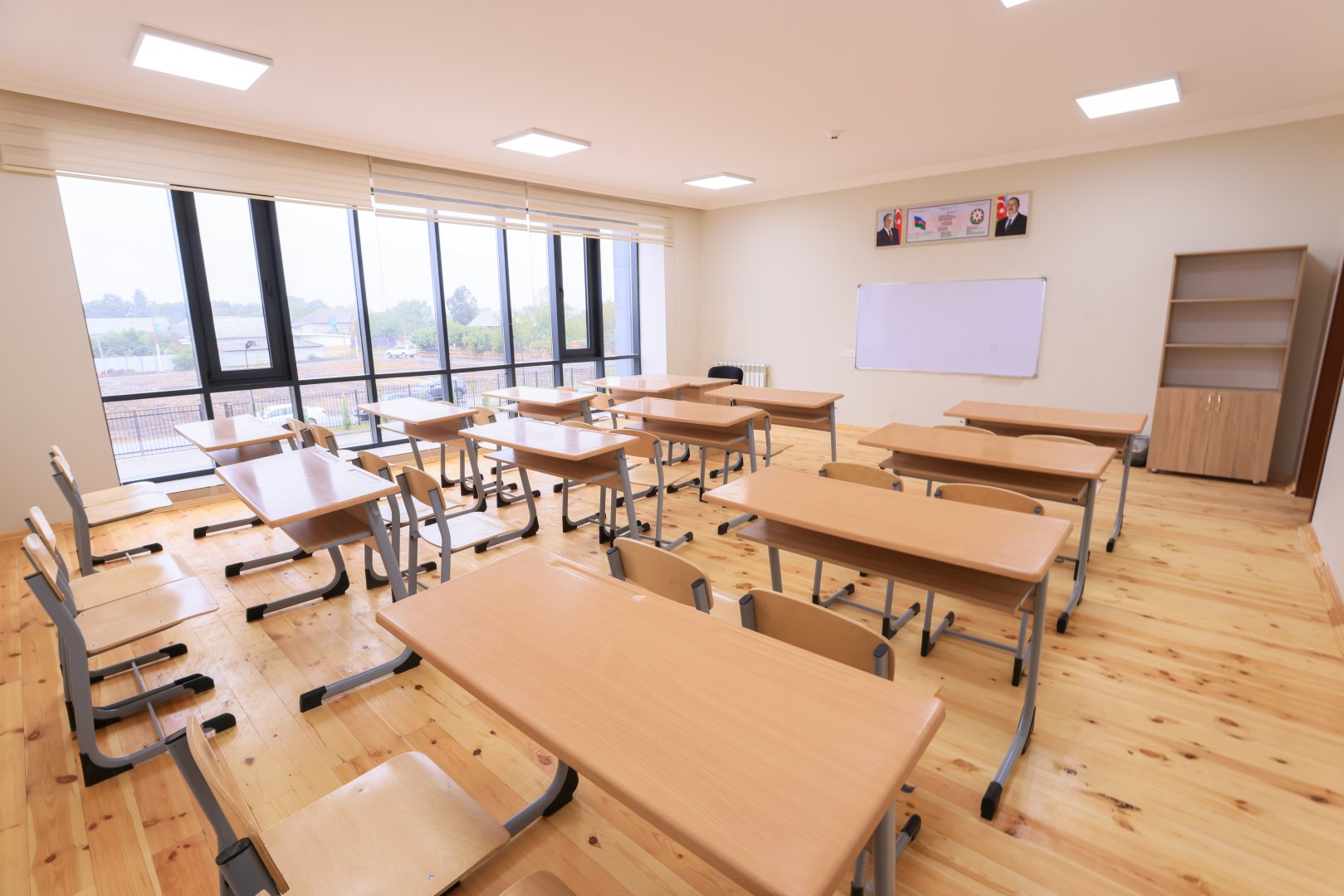 Azerbaijan rolls out school built by Heydar Aliyev Foundation in its Jalilabad (PHOTO)