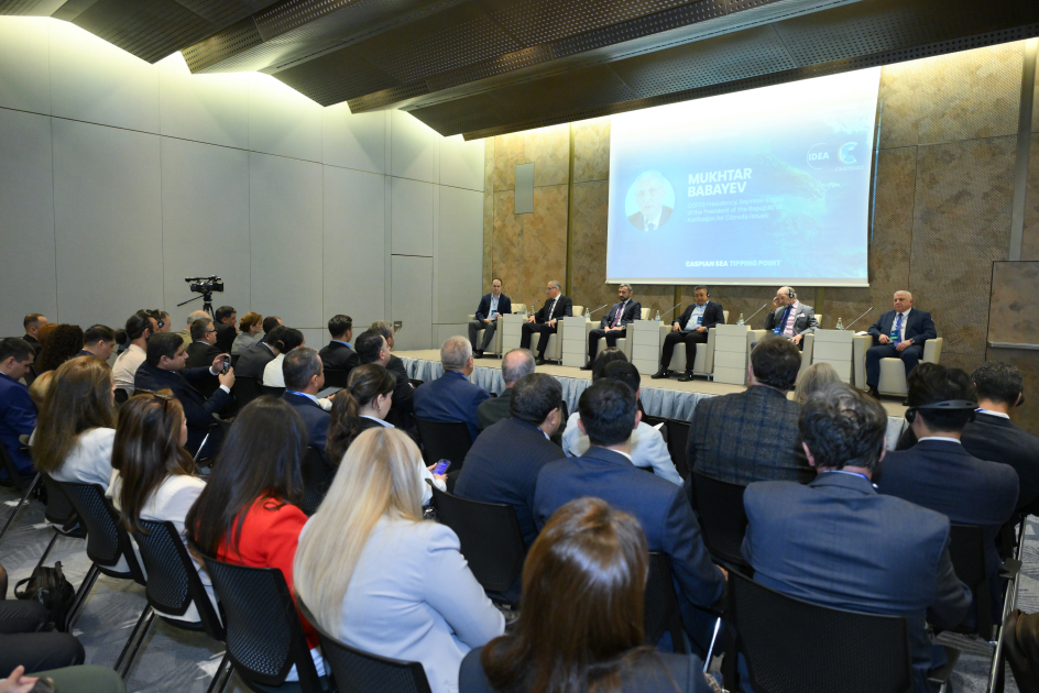 Int'l conference on Caspian Sea organized at initiative of Heydar Aliyev Foundation VP Leyla Aliyeva (PHOTO)
