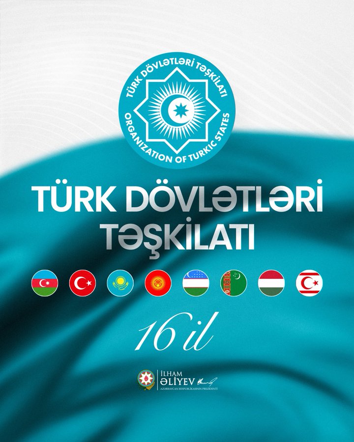 President Ilham Aliyev shares post on October 3 - Turkic States Cooperation Day (PHOTO)