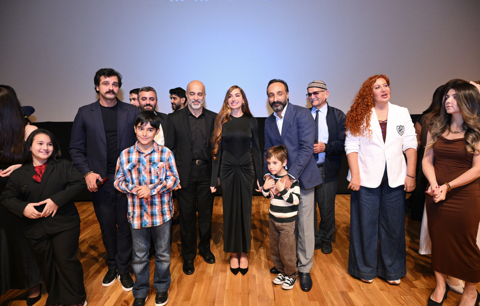 Taghiyev movie series debutes with "Sona” film at Azerbaijani Nizami Cinema Center (PHOTO)
