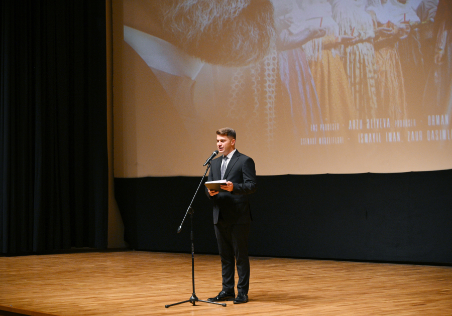 Taghiyev movie series debutes with "Sona” film at Azerbaijani Nizami Cinema Center (PHOTO)