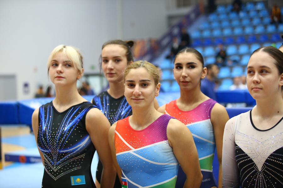 Azerbaijani gymnasts win six Medals at CIS Games trampoline competition in Sheki (PHOTO)