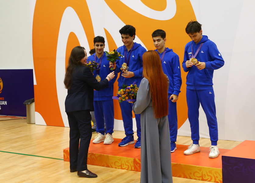 Azerbaijani gymnasts win six Medals at CIS Games trampoline competition in Sheki (PHOTO)