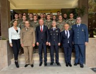 Bosnian defense minister reviews cadet education in North Macedonia (PHOTO)