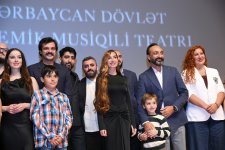 Taghiyev movie series debutes with "Sona” film at Azerbaijani Nizami Cinema Center (PHOTO)