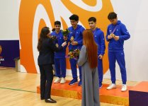 Azerbaijani gymnasts win six Medals at CIS Games trampoline competition in Sheki (PHOTO)
