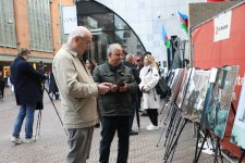 Photo exhibition dedicated to Azerbaijani mine victims organized in Netherlands' Hague (PHOTO)