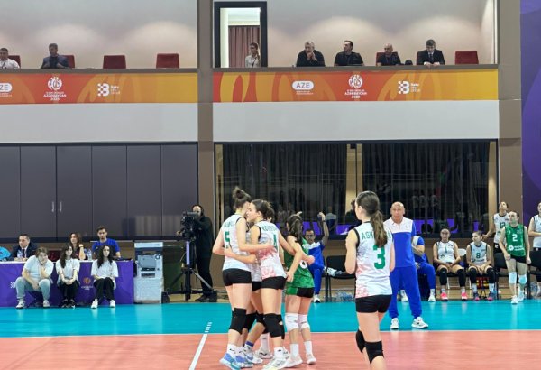 Azerbaijan women’s volleyball team bags bronze at 3rd CIS Games (PHOTO)