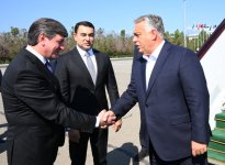 Hungarian prime minister visits Azerbaijan's Gabala to attend OTS Summit (PHOTO)