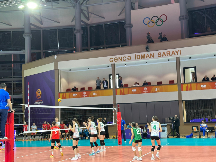 Azerbaijan women’s volleyball team bags bronze at 3rd CIS Games (PHOTO)