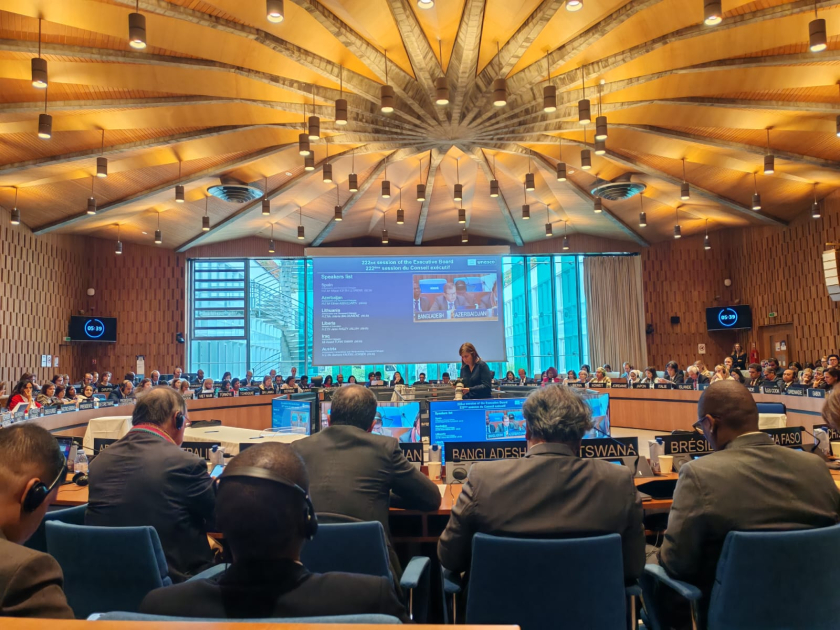 Azerbaijan delivers statement at 222nd session of UNESCO Executive Board
