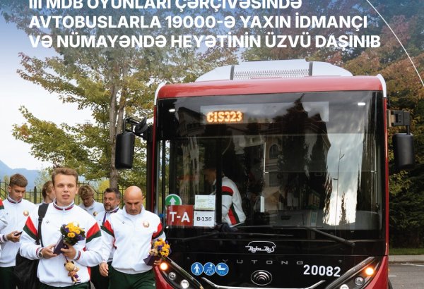 Azerbaijan tallies transportation for athletes and delegation members at 3rd CIS Games