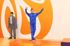 Azerbaijani rhythmic gymnasts win medals at III CIS Games (PHOTO)