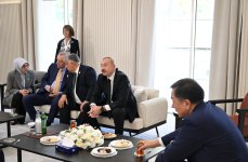 President Ilham Aliyev welcomes participants of 12th Summit of Council of OTS Heads of State (PHOTO)