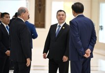 President Ilham Aliyev welcomes participants of 12th Summit of Council of OTS Heads of State (PHOTO)