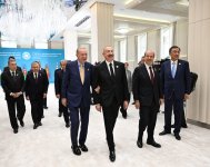 President Ilham Aliyev welcomes participants of 12th Summit of Council of OTS Heads of State (PHOTO)