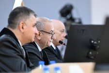 Victims' legal heirs and hurt persons aver at Ruben Vardanyan's trial in Azerbaijan (PHOTO)