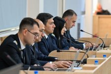 Victims' legal heirs and hurt persons aver at Ruben Vardanyan's trial in Azerbaijan (PHOTO)