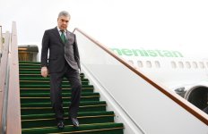 Chairman of Turkmenistan’s Halk Maslahaty visits Azerbaijan (PHOTO)