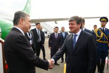 Chairman of Turkmenistan’s Halk Maslahaty visits Azerbaijan (PHOTO)