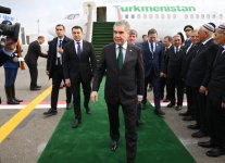 Chairman of Turkmenistan’s Halk Maslahaty visits Azerbaijan (PHOTO)