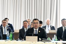 President Ilham Aliyev addresses 12th Summit of Council of OTS Heads of State (PHOTO/VIDEO)